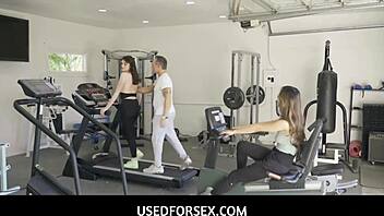 stepdad turns young bffs into fuck dolls deepthroating his cock nonstop