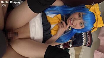 Cosplay babe Yua cums begging wildly!