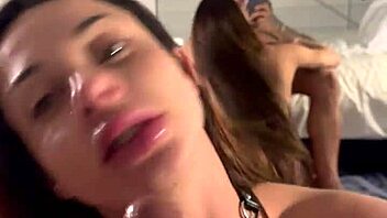luiza marcato wakes up for a steamy morning blowjob and handjob session