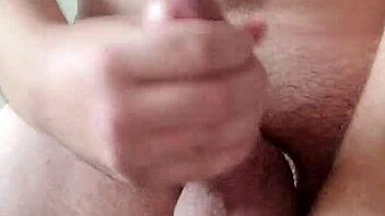 rockymontana strokin huge cock cummin with domi