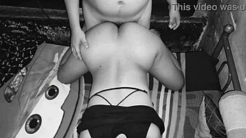 Single mom begs quick rough anal gaping for cash before kid wakes up