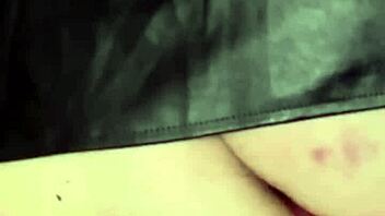 Curvy brunette squirts hard before big tits anal assfucking attempts