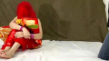 horny pakistani wife surprises with tight shaved pussy fuck