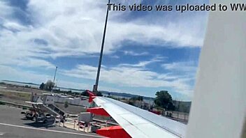 cheating french wife gets fucked hard on hotel balcony