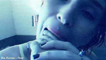 warm up my bound feet first tease