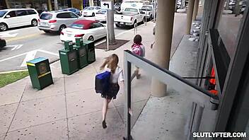 Hey officer, suck my cock or jail? Violet Spice deepthroats!