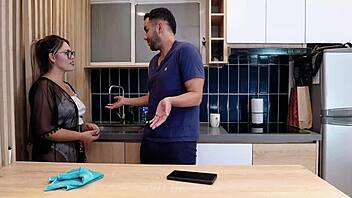 Big-Ass Whore Loves Getting Fucked While Hubby Away