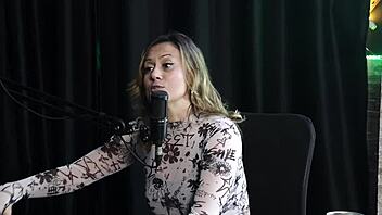 Angelica Morango experiments body pleasures in sheer red lingerie outdoors