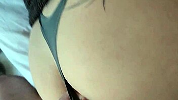 Brunette babe wakes with cock deep in pussy
