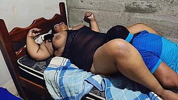 party girl bends for intense anal cumshot facial