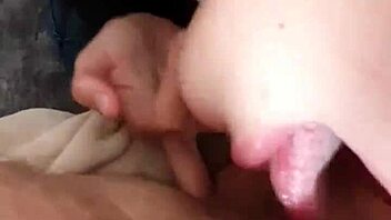 Submissive Teen Slut Rims Ass Deep In POV