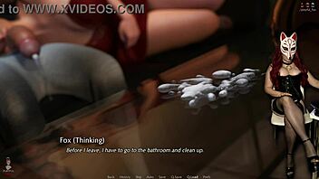 Golden Boy 21 Explodes Cum on Stockinged Milf Cosplay