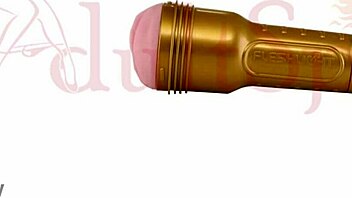 Guy's Thick Cock Slides Deep Into Tight Fleshlight For Explosive Pussy Fuck