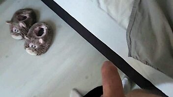 Brunette babe wakes with cock deep in pussy