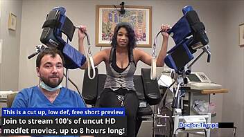 Wow, phoenix rose endures intense tampa university entrance physical by dr tampa!