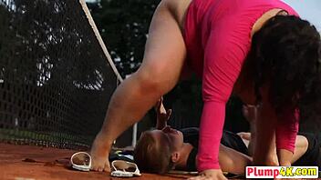 plump bbw femdom tit play full scene