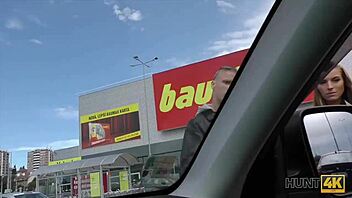 hunt4k buying young shaved pussy during shopping spree