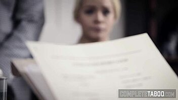 FETISH Skinny TEEN Sub Gets SPERMED In HARDCORE Threeway!