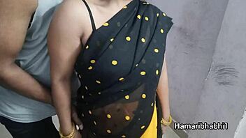 desi beauty's saree lifted for hardcore pounding chudai