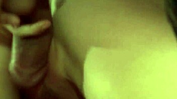 busty blonde milf sucks and fucks two cocks on sofa