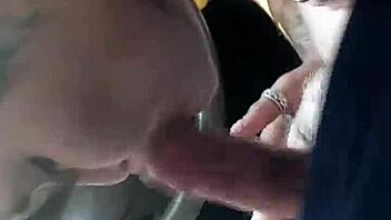 steamy colorado car blowjob cum explosion