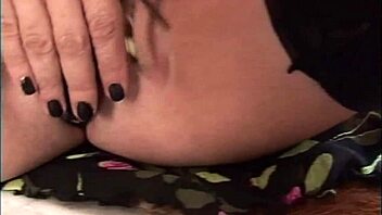 slutty italian milf fingers her wet pussy in lingerie for you