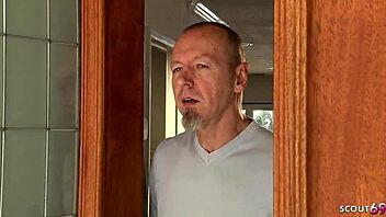 skinny girl next door amor hilton chokes on FIRST WHITEZILLA MONSTER COCK BY CHRIS CHARMING