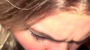 blondie SLURPS deep on that POV blowjob CUMSHOT
