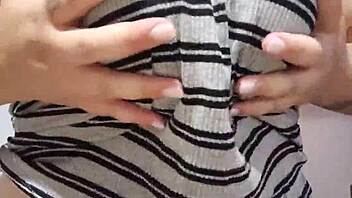 Check huge natural bbw boobs drop tease compilation 🍈💦😍