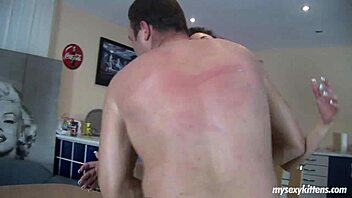 Teen Patricia Fucked Hard Desk Jizz Blast