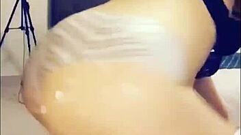 sexy arabian teen snowwhite strips, dances and masturbates in luxury los angeles shower