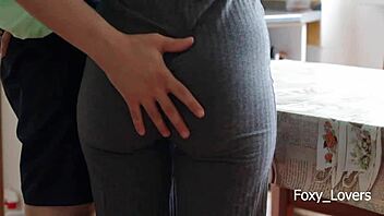 wanna watch me pound my roommate on the kitchen counter till she cums twice?