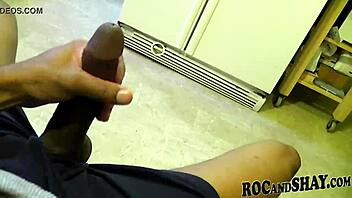 awesome kitchen romp with passionate couple