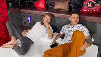 Hey, Joined Friend for Wild Threesome with Curvy Slut