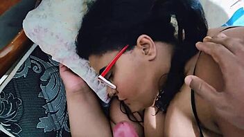 party girl bends for intense anal cumshot facial