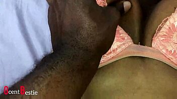 Beautiful african pussy stretched close up pounding