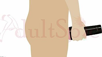 Guy's Thick Cock Slides Deep Into Tight Fleshlight For Explosive Pussy Fuck