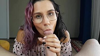 Hot Teen Sucks Daddy's Fat Cock Bedtime