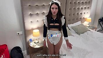 hey, fucked this big ass cleaning lady raw in hotel