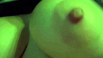 i love bouncing my big natural tits nipples in slow motion