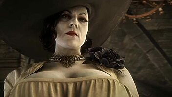 bbw milf lady dimitrescu dominates in resident evil femdom pmv frenzy