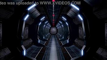 tifa's big tits bounce wildly on ocelot's relentless bdsm machine