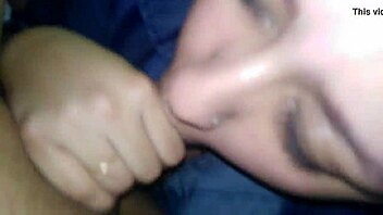 whoa, this bbw gulps the whole cock drowning in saliva!