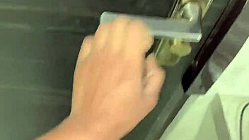 Big Ass Hostel Babe Worships Cock Alone