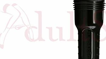 Guy's Thick Cock Slides Deep Into Tight Fleshlight For Explosive Pussy Fuck