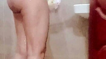 watch desi couple fuck wet pussy in bathroom bath