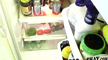 awesome kitchen romp with passionate couple