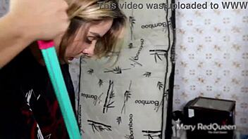 Hot Friend Cleans Up But Takes Hubby's Cock Instead