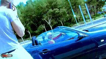 wanna see this french whore get assfucked at the beach?