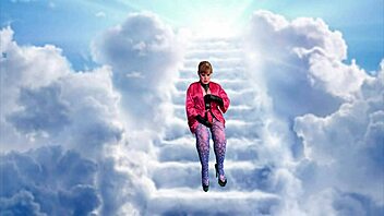 granny carmen delivers deepthroat heaven in blue-tinted blowjob bliss